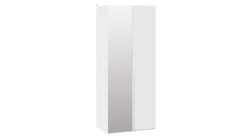 Шкаф для одежды Порто (580) СМ-393.07.005 (Белый жемчуг/Белый софт) в Липецке