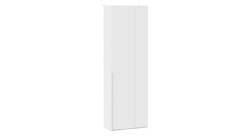 Угловой шкаф для одежды Порто (366) СМ-393.07.231 (Белый жемчуг/Белый софт) в Липецке