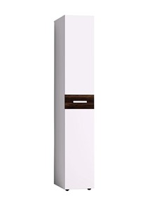 Шкаф для одежды Норвуд 55, Белый-Орех шоколадный в Липецке