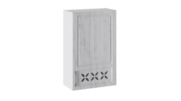 Навесной шкаф Прованс (Белый глянец/Санторини светлый) правый В_96-60_1ДРД(R) в Липецке