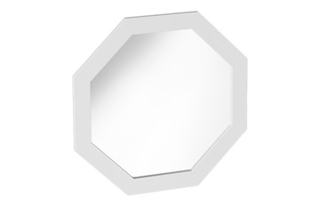 Настенное зеркало Калгари Дуб натуральный светлый/Белый матовый в Липецке