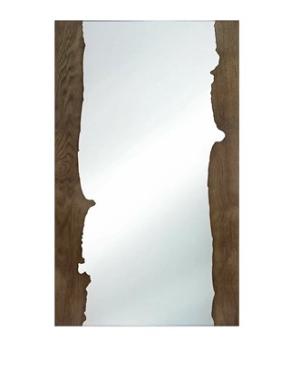 Зеркало навесное ГлассВальд-3, Орех в Липецке - изображение