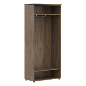 Шкаф гардеробный MORRIS TREND Антрацит/Кария Пальмира MCW 85-1 (854x423x1956) в Липецке