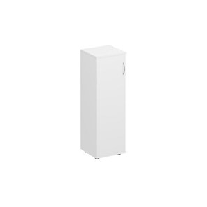 Шкаф для документов средний узкий закрытый Комфорт КФ, белый премиум (40x38x123) К.359 БП в Липецке