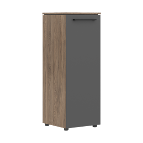Средний шкаф колонна с глухой дверью MORRIS TREND Антрацит/Кария Пальмира MMC 42.1 (429х423х821) в Липецке