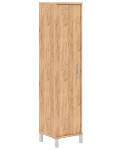 Шкаф Born В-431.6 L левый колонка высокая с глухой дверью 475х450х2054 мм, Дуб Бофорд в Липецке