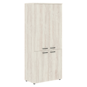 Шкаф с глухими низкими и средними дверьми и топом XTEN сосна Эдмонд  XHC 85.3 (850х410х1930) в Липецке
