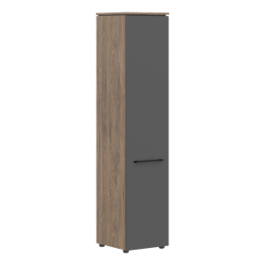 Колонна с  глухой дверью высокая MORRIS TREND Антрацит/Кария Пальмира MHC 42.1 (429х423х1956) в Липецке