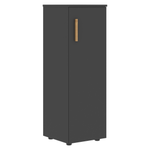 Средний шкаф колонна с правой дверью FORTA Черный Графит  FMC 40.1 (R) (399х404х801) в Липецке