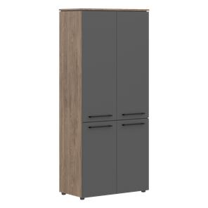 Высокий шкаф MORRIS TREND Антрацит/Кария Пальмира MHC 85.3 (854х423х1956) в Липецке