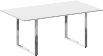 Стол для совещаний Metal system direct БО.ПРГ-180 Белый в Липецке