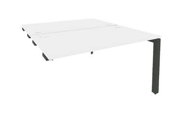 Приставной стол к тумбе O.MP-D.SPR-3.8 Антрацит/Белый бриллиант в Липецке