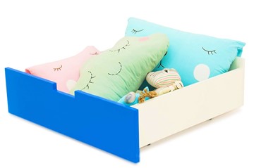 Ящик для кровати Skogen синий в Липецке