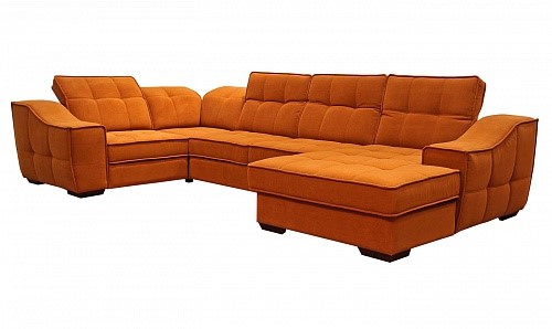 Угловой диван N-11-M (П1+ПС+УС+Д2+Д5+П1) в Липецке - изображение