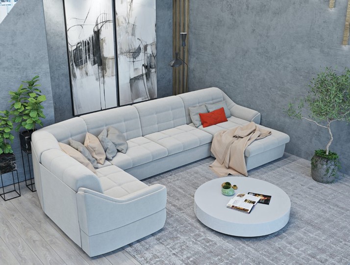 П-образный диван Антарес 1 ПДУ New в Липецке - изображение 4
