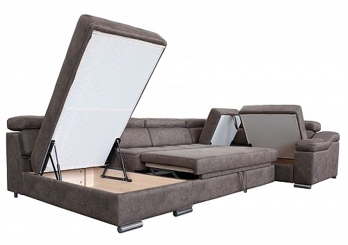 Угловой диван N-0-M П (П1+ПС+УС+Д2+Д5+П2) в Липецке - изображение 2
