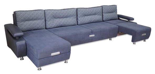 П-образный диван Престиж-15 микс в Липецке - изображение