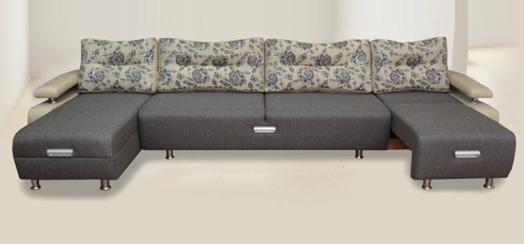 П-образный диван Престиж-15 микс в Липецке - изображение 1
