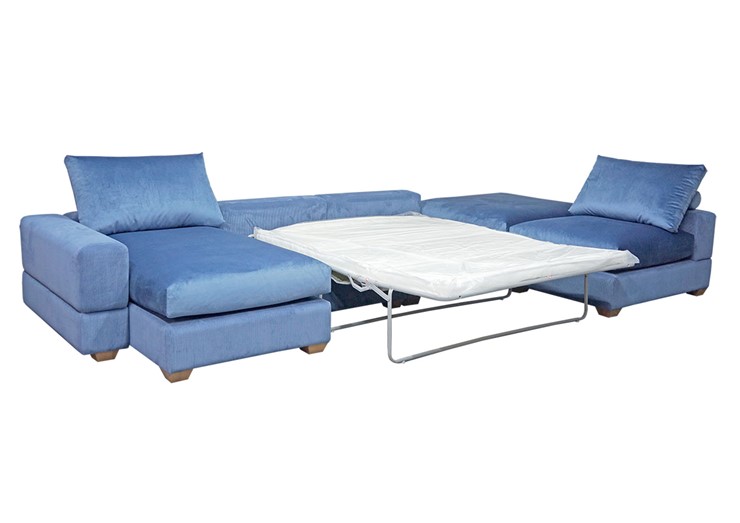 П-образный диван V-10-M П (П1+Д4+Д2+УС+ПС), Memory foam в Липецке - изображение 1