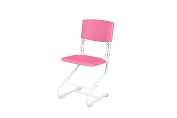 Регулируемый детский стул СУТ.01 Пластик (рост от 130 см), Розовый в Липецке