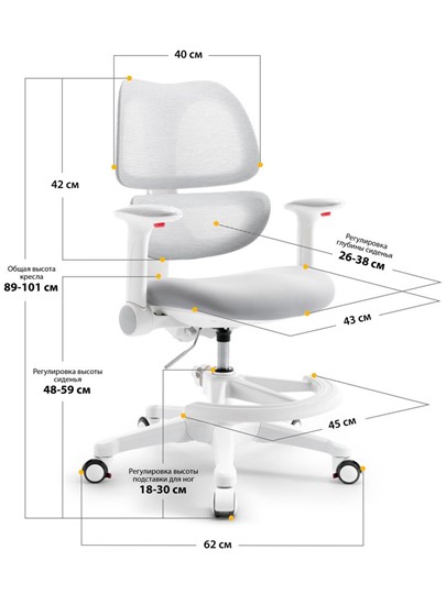 Кресло детское Dream Air Y-607 G в Липецке - изображение 2
