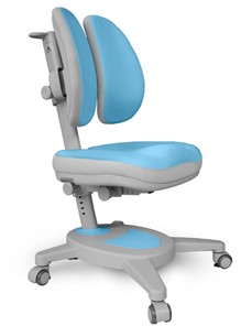 Детское растущее кресло Mealux Onyx Duo (Y-115) BLG, голубой + серый в Липецке