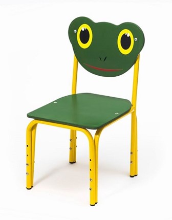 Детский стул Лягушонок (Кузя-ЛГ(1-3)ЗЖ) в Липецке - изображение