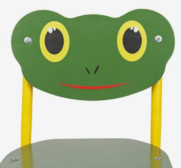 Детский стул Лягушонок (Кузя-ЛГ(1-3)ЗЖ) в Липецке - изображение 1