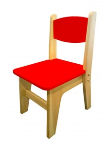 Детский стул Вуди красный (H 300) в Липецке