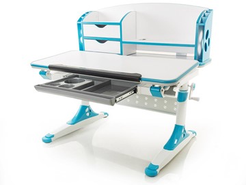 Детский стол-трансформер Mealux Aivengo-M, EVO-700 WB, синяя в Липецке - предосмотр
