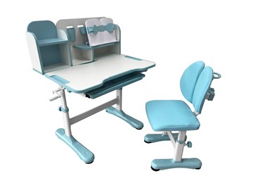 Растущий стол и стул Vivo Blue FUNDESK в Липецке - предосмотр 4