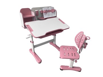 Растущий стол и стул Vivo Pink FUNDESK в Липецке - предосмотр 1