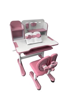 Растущий стол и стул Vivo Pink FUNDESK в Липецке - предосмотр 2