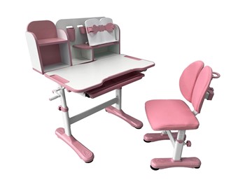 Растущий стол и стул Vivo Pink FUNDESK в Липецке - предосмотр 4