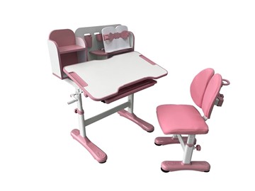 Растущий стол и стул Vivo Pink FUNDESK в Липецке - предосмотр 5