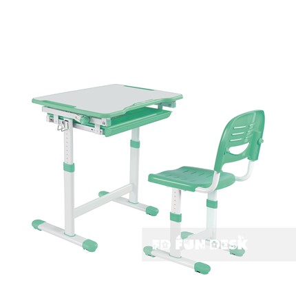 Растущая парта + стул Piccolino Green в Липецке - изображение