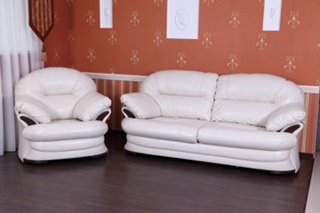 Прямой диван Квин 6 БД и 1 кресло в Липецке