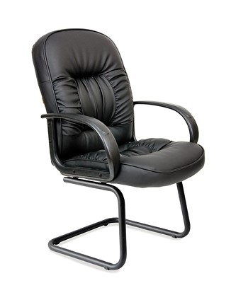 Офисное кресло CHAIRMAN 416V экокожа черная в Липецке - изображение