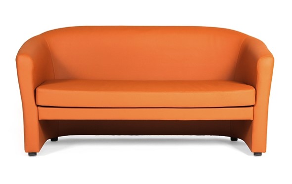 Прямой диван Крон трехместный, экокожа в Липецке - изображение