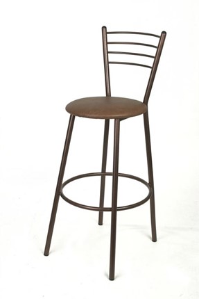 Барный стул СРП 020-04 Джокер Эмаль коричневый в Липецке - изображение